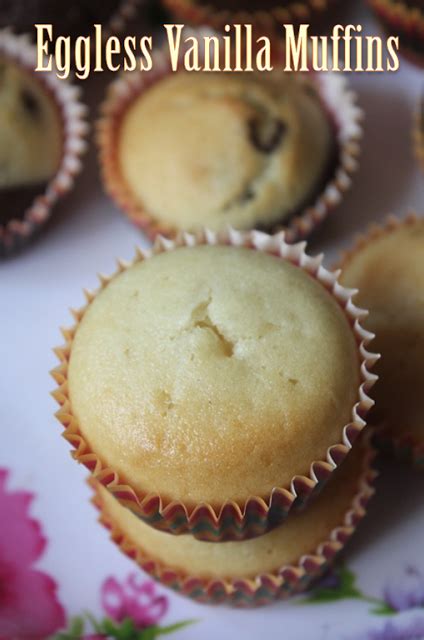 Eggless Vanilla Muffins Recipe Yummy Tummy