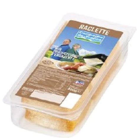 Raclette tranchée 26 MG barquette 400g