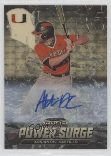 Prizm Draft Picks Power Surge Gold Vinyl Adrian Del Castillo