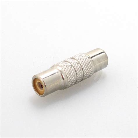 Adaptateur Rca Femelle Vers Rca Femelle Nickel