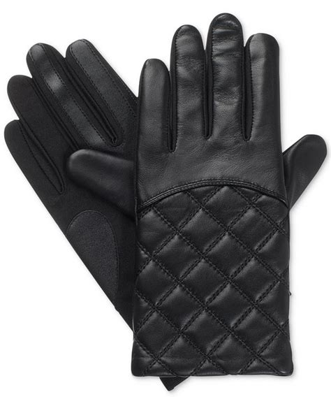 Isotoner Signature Women S Sleekheat™ Smartouch® Quilted Gloves Macy S