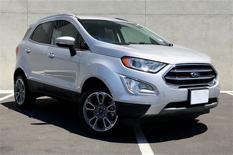 Certified Pre-Owned 2019 Ford EcoSport Titanium 4WD 4D Sport Utility