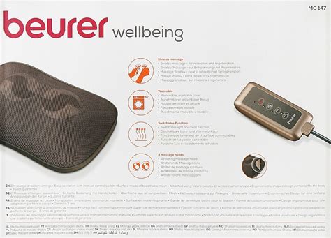 Beurer Mg 147 Shiatsu Massage Cushion Makeup Uk