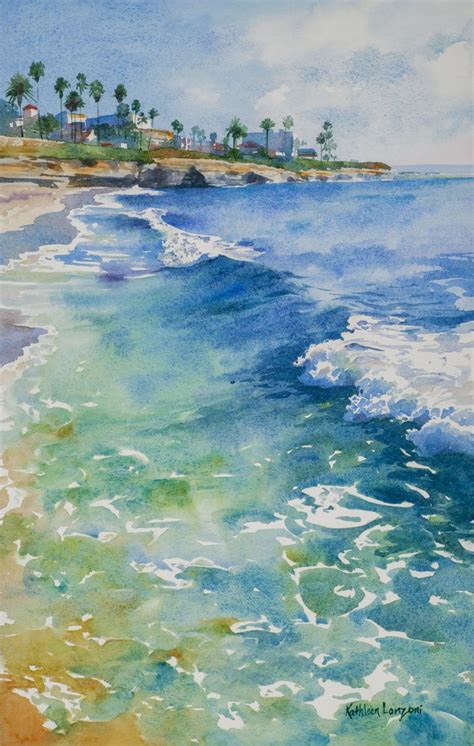 Studio Landscapes Kathleen Lanzoni Fine Art Watercolor Painting