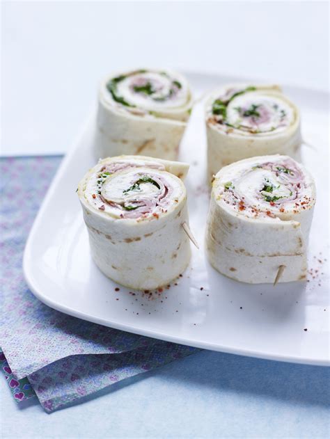 Wrap Ap Ro Au Jambon Cuit Pour Personnes Recettes Elle Table