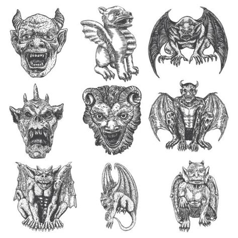 860 Gargoyle Stock Illustrations Royalty Free Vector Graphics And Clip