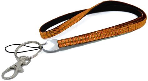 Rhinestone Lanyards For Cell Phones Orange Hisoka Wholesale Lanyards