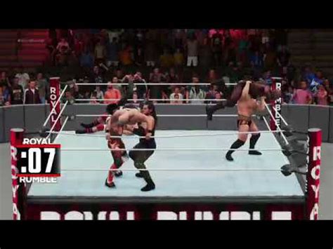 2018 Royal Rumble Match Simulation YouTube