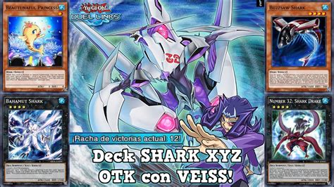 Deck SHARK XYZ OTK CON SHARK DRAKE VEISS Nueva Habilidad Yu Gi Oh