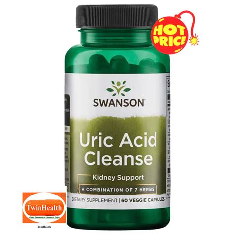 Swanson Ultra Uric Acid Cleanse Veg Caps Lazada Co Th