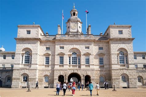 Horse Guards, the Official Entrance To Buckingham Palace and the Parade ...