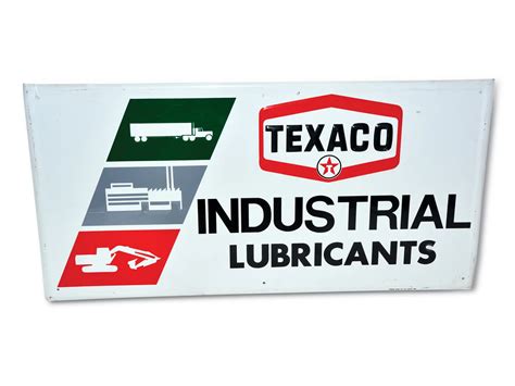 Texaco Industrial Lubricants Sign Auburn Spring 2019 RM Sotheby S