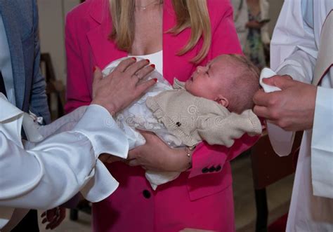 Baptism ceremony stock photo. Image of baby, faith, church - 279861296