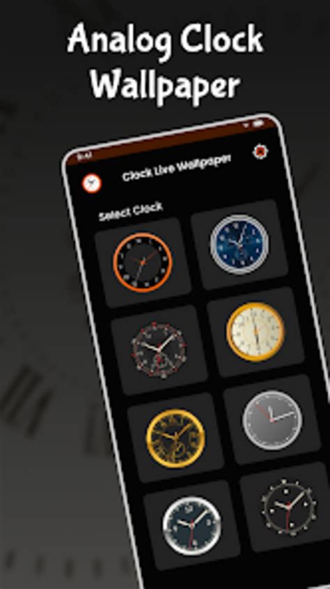 Analog Clock Live Wallpaper HD для Android — Скачать