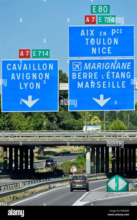 France French Motorway Autoroute Fotos Und Bildmaterial In Hoher