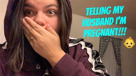 TELLING MY HUSBAND I M PREGNANT Prank YouTube