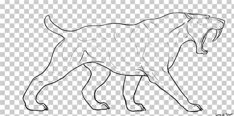 Saber-toothed Cat Art Felidae Drawing PNG, Clipart, Animal Figure ...