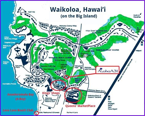 Kohala Coast Hawaii Map Map : Resume Examples