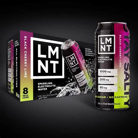 LMNT Sparkling Electrolyte Water Wellness Force Media