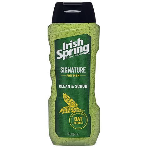 Irish Spring Signature Exfoliating Body Wash Clean And Scrub