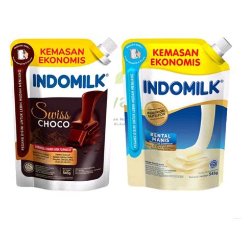 Jual Susu Kental Manis SKM Indomilk Pouch Putih 545 Ml Indonesia