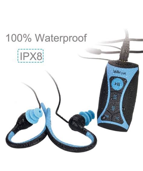 Waterproof MP3 Player FM Radio & Underwater Swimming