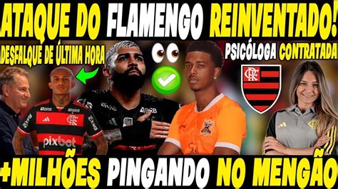 FLAMENGO ALA DA DIRETORIA TEM PLANO ARROJADO POR REFORÇO CONTRATAÇÃO