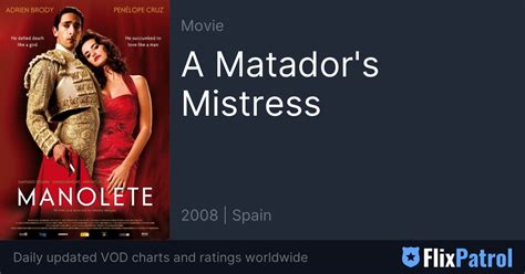 A Matador's Mistress Streaming • FlixPatrol