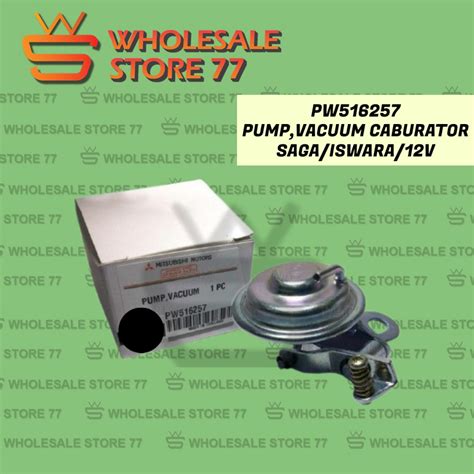 WARRANTY PROTON SAGA ISWARA 12V WIRA AIRCOND VACUUM CABURATOR PUMP