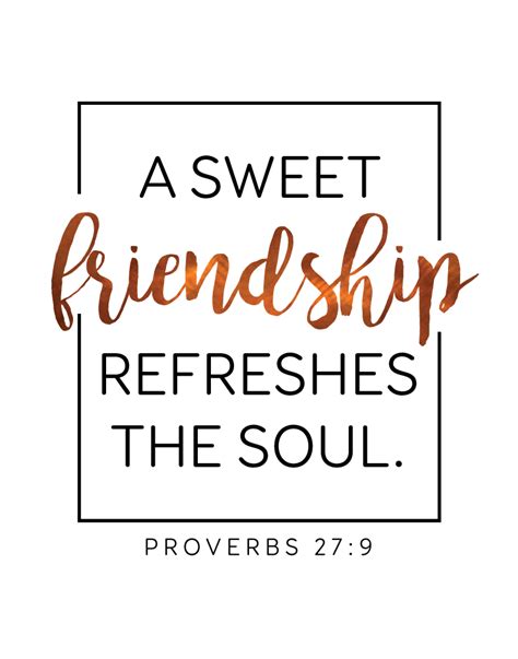 A sweet friendship refreshes the soul – Proverbs 27:9 – Seeds of Faith