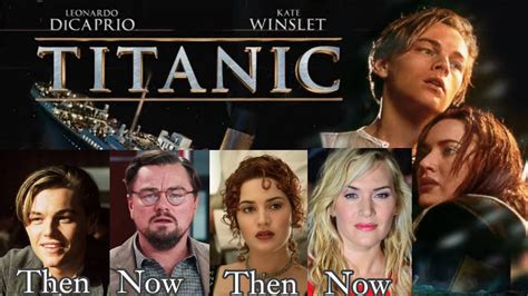 TITANIC Cast 1997 Then And Now 2023 The Difference Then And Now