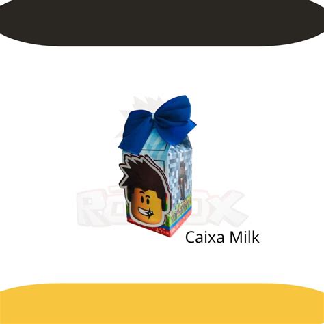 Caixa Milk Roblox Elo7 Produtos Especiais