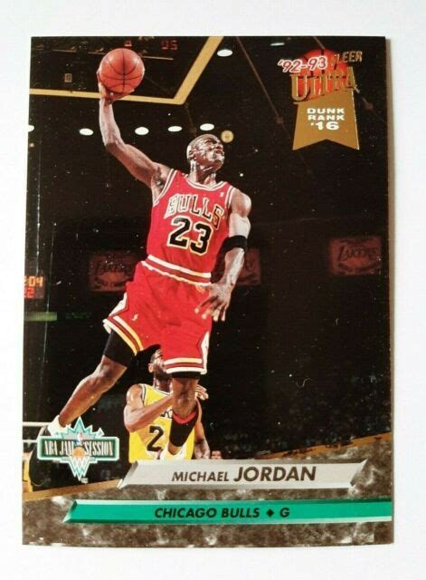 Fleer Ultra Michael Jordan Basketball Card Ebay