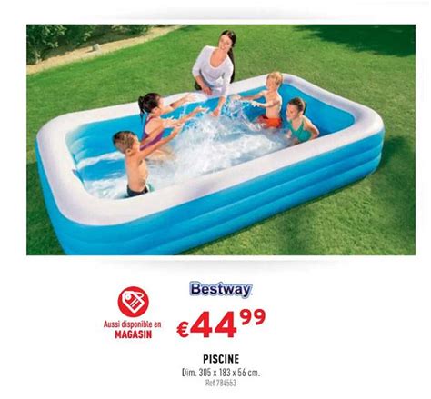 Promo Bestway Piscine Chez Trafic Icatalogue Fr