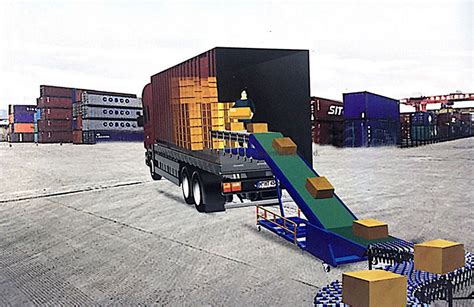 Custom High Efficiency Vertical Loading Unloading Belt Conveyor For