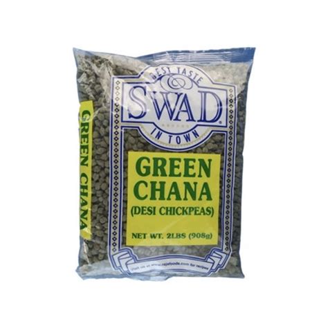 Buy Online Swad Green Chana 4lb Kesar Grocery