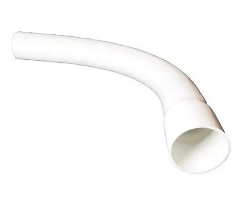 Curva Electricidad Conduit Pvc 3 90 Blanco Uniteca MercadoLibre