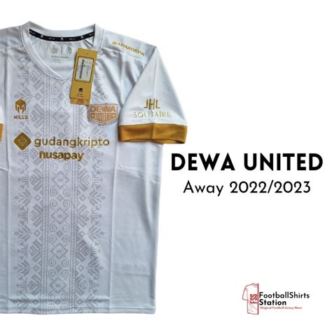 Jual Jersey Dewa United Away Replica Version Size XL Original Mills