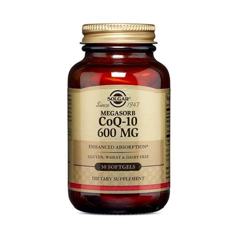 Solgar Coq10 600mg Soft Gels 30 S Medibay