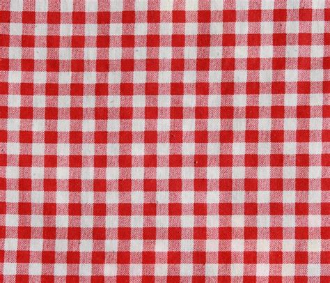 Red And White Checkered Picnic Blanket — Stock Photo © Alexeybykov