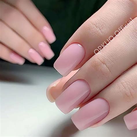 Glossy Faux Ongles Unghie Finte Quadrate Lunghe Per Il Design Stampa