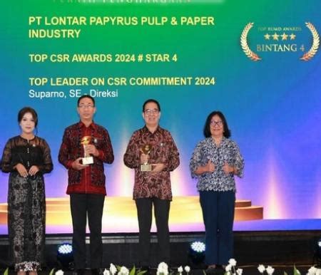 Unit Usaha App Group Raih Penghargaan Tertinggi Top Csr Awards