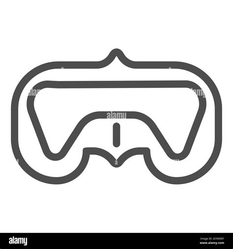 Underwater Goggles On White Black And White Stock Photos Images Alamy