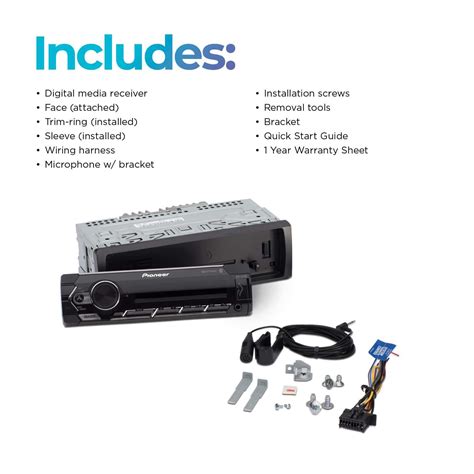 Schéma de câblage Pioneer MVH-S322BT