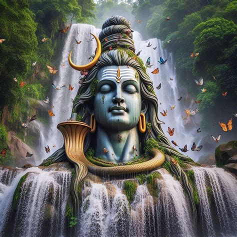 Lord Mahadev Background Premium Ai Generated Image