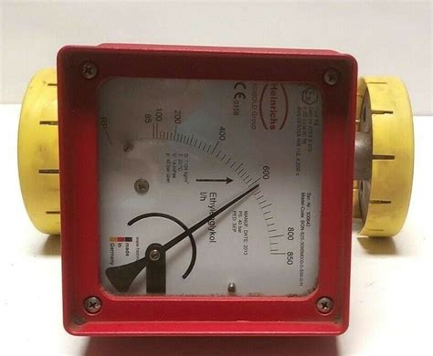 Heinrichs Kobold All Metal Variable Area Flowmeter Bgn S Bm