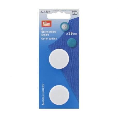 Bouton à recouvrir 29 mm lot de 2 MPM