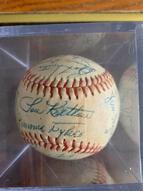 Baltimore Orioles St Year Team Signed Baseball Blue Ink