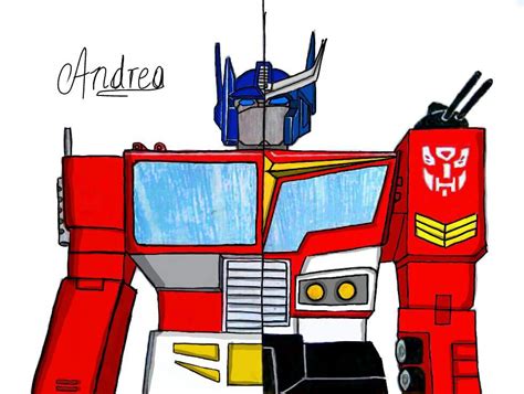 Dibujo De Optimus Prime Y Su Evolucion Star Convoy Continuidad Japonesa