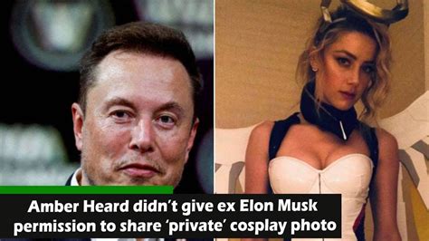 News Amber Heard Didnt Give Ex Elon Musk Permission To Share Private